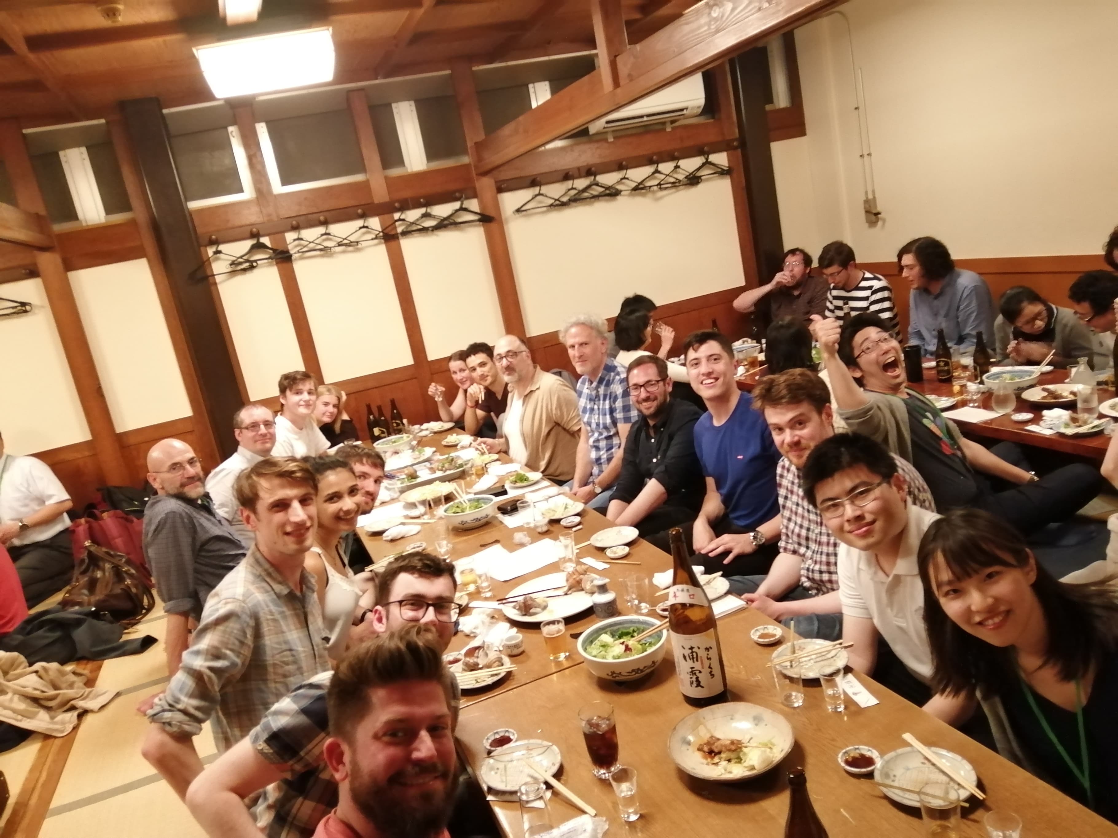 The MOP 2019 banquet feat. sake!